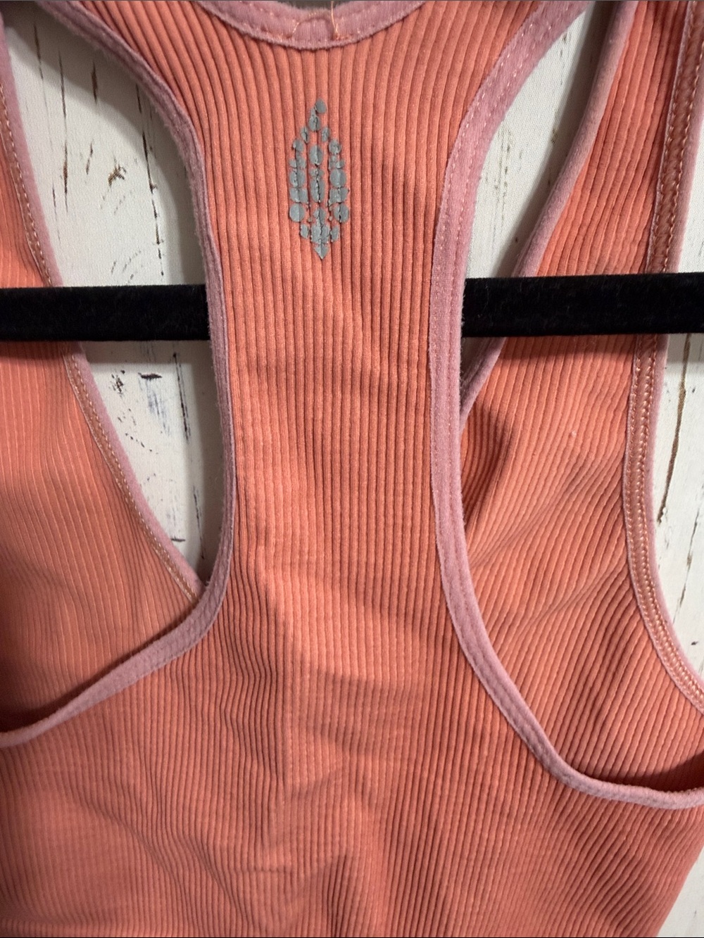 FP Ribbed V-Neck Racerback Bra Top - Picture 5 of 6